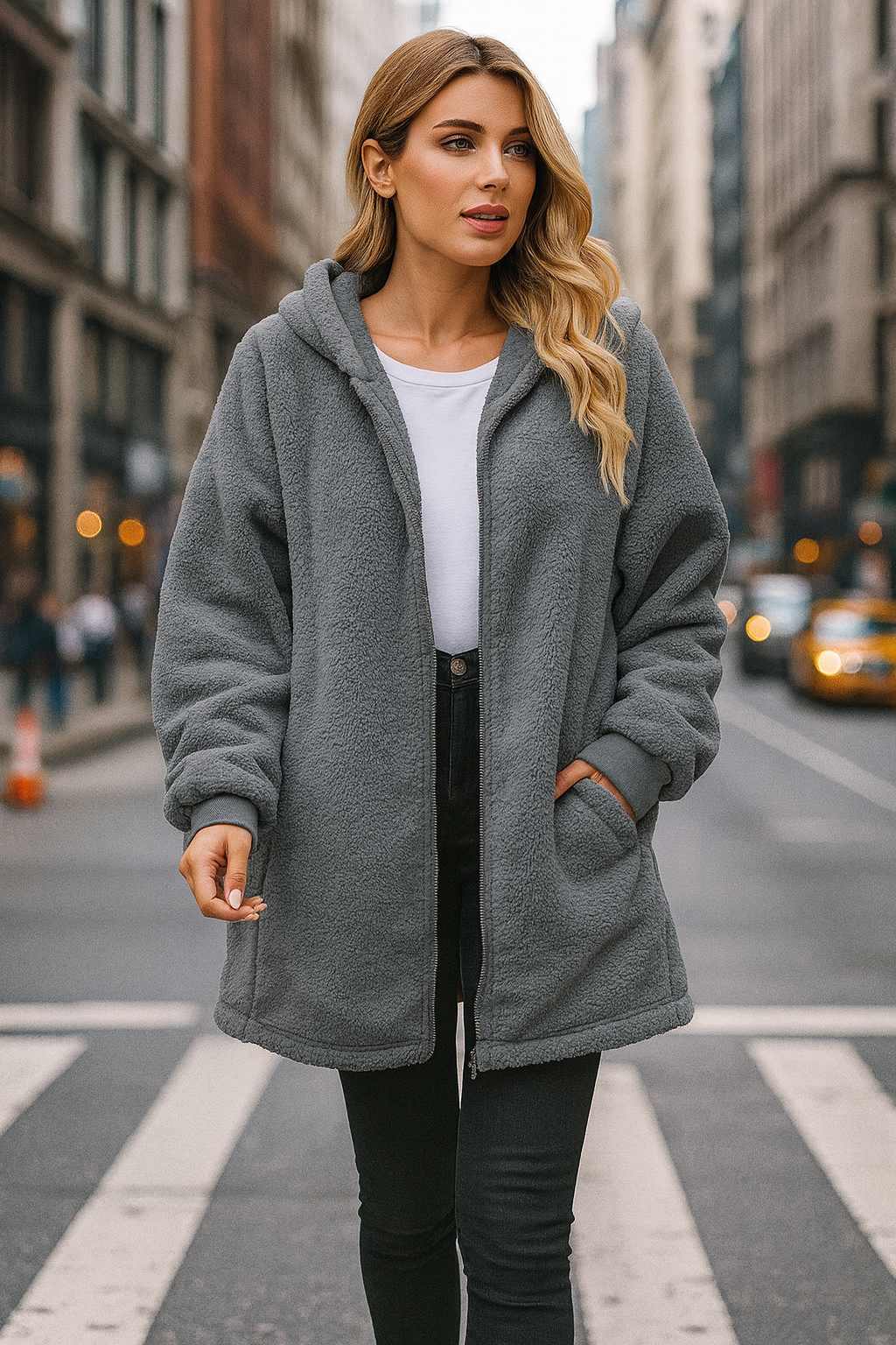 GIULIA- GIACCA IN PILE DA DONNA